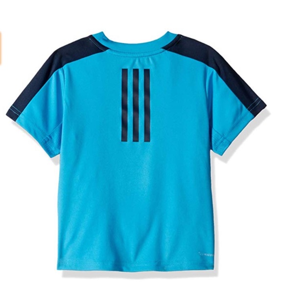 ADDIDAS BOYS SIZE 5 SHORT SLEEVE TEE - Picture 2 of 6